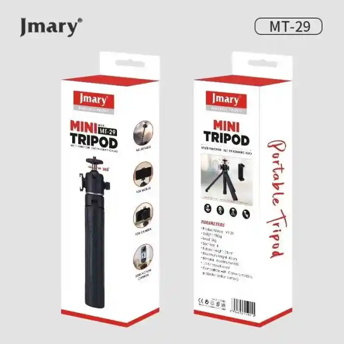 Jmary MT-29 Desktop Extension Tripod Multifunction Interface universal Compatibility